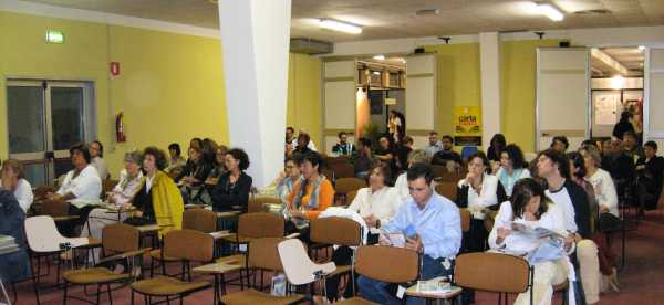 Una panoramica del pubblico in sala (foto di Sergio Fucchi)